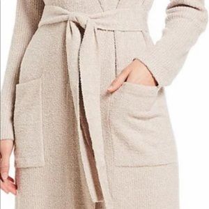 ❤️SOLD ❤️Barefoot Dreams Cozy Striped Pink Robe 2